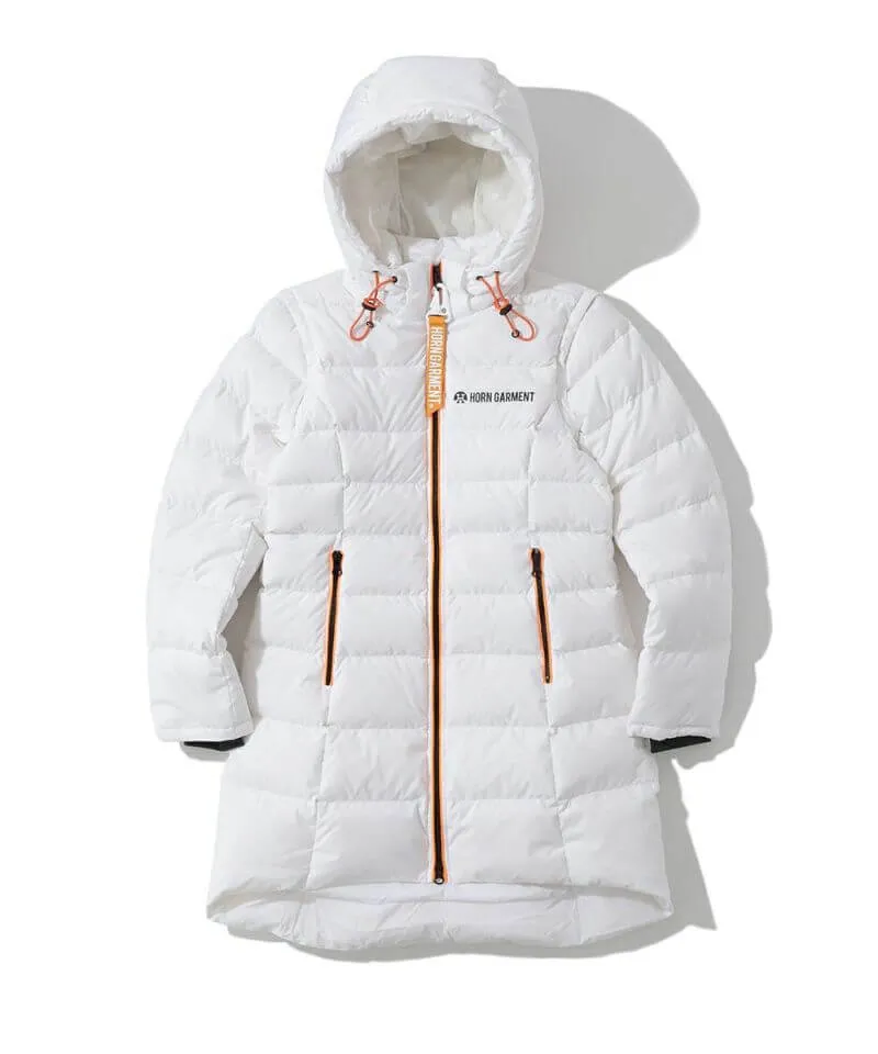 Analogy Detachable Long Down Jacket | WOMEN