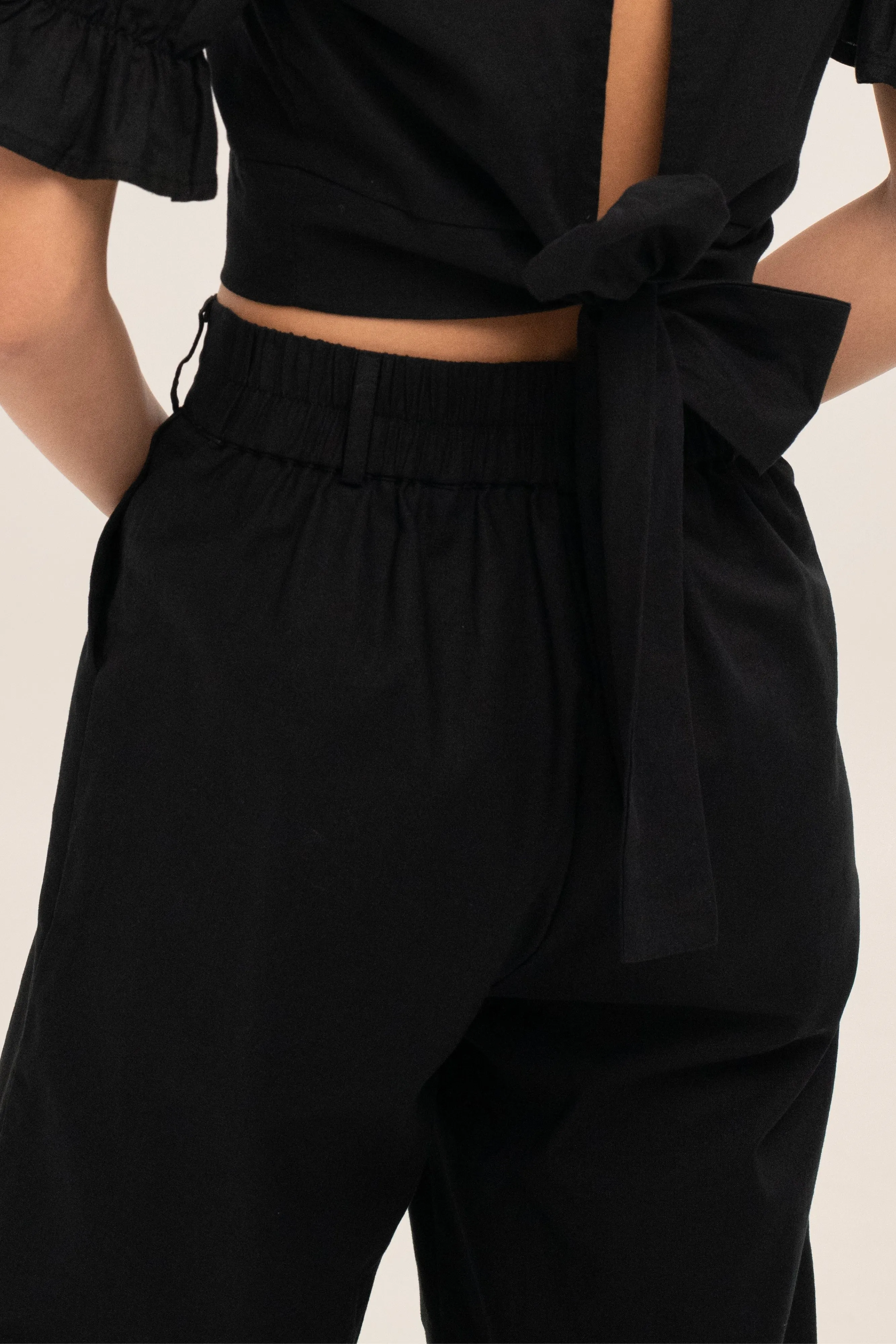 Barbara Culottes in Black