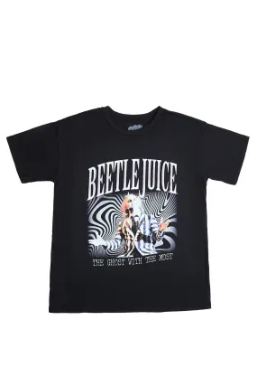 Beetlejuice Ghost Graphic Relaxed Tee