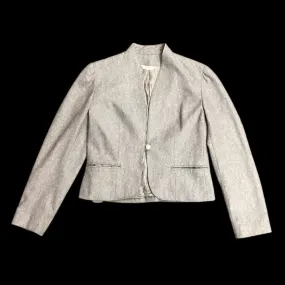 Blazer By Clothes Mentor In Grey, Size: S