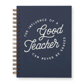 Blue Teacher Lined Notebook