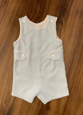 Button Blue Tab Shortall