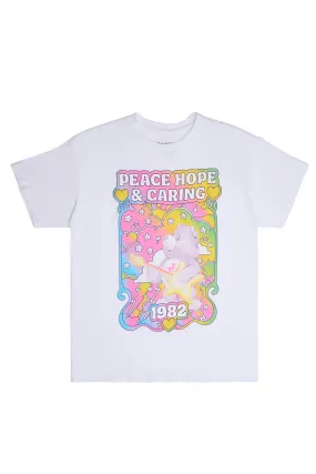 Care Bears 1982 Peace Hope And Caring Graphic Relaxed Tee