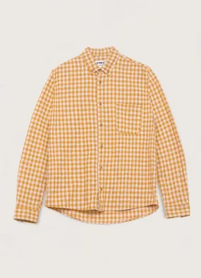 Dean Linen Cotton Check Shirt