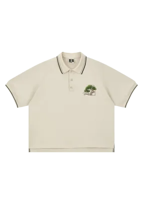 Embroidered Vintage Polo Shirt