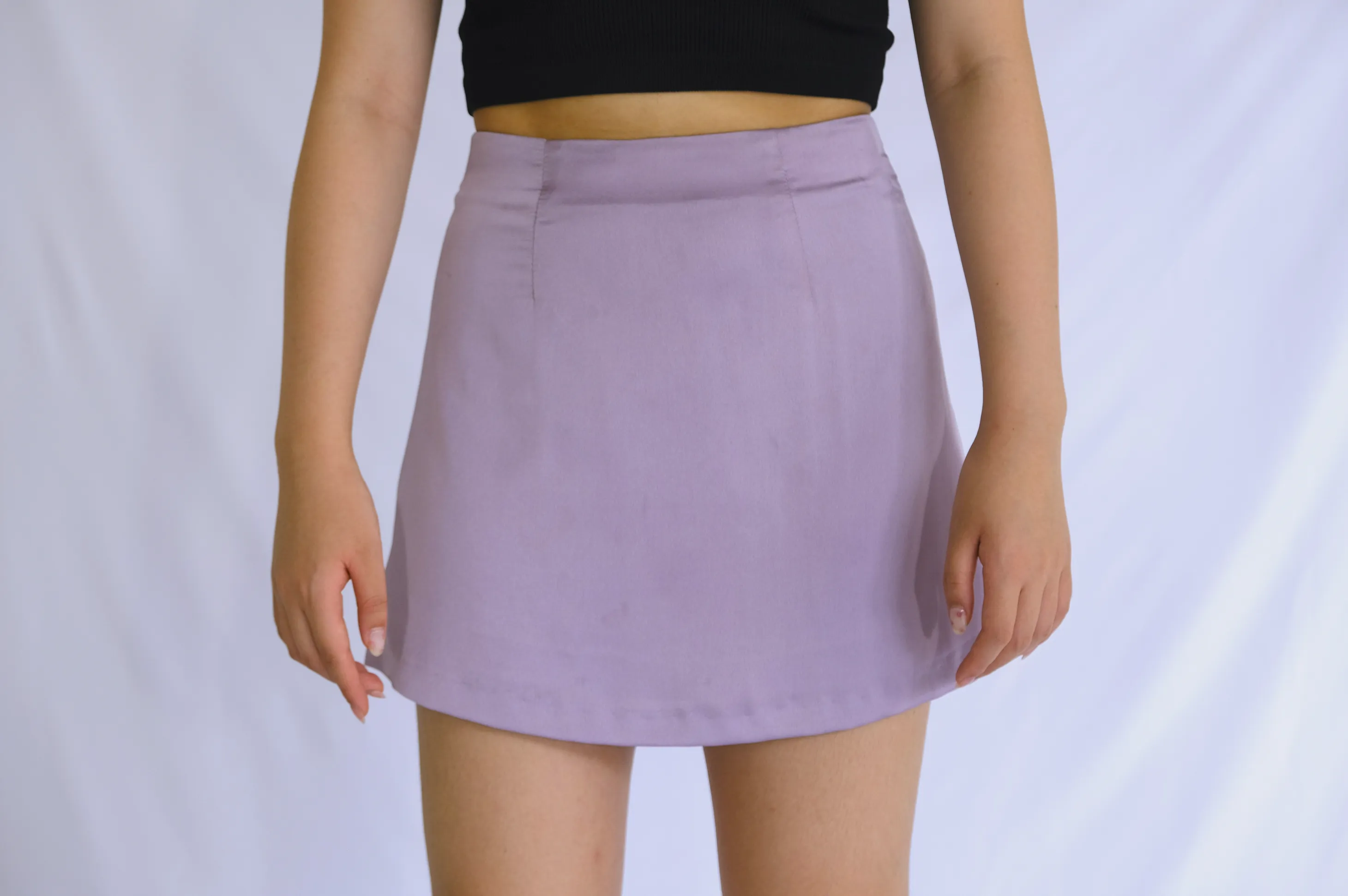 Florence Silk Mini Skirt