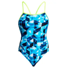 Funkita Womens Single Strap One Piece FS15L- Hidden Depths