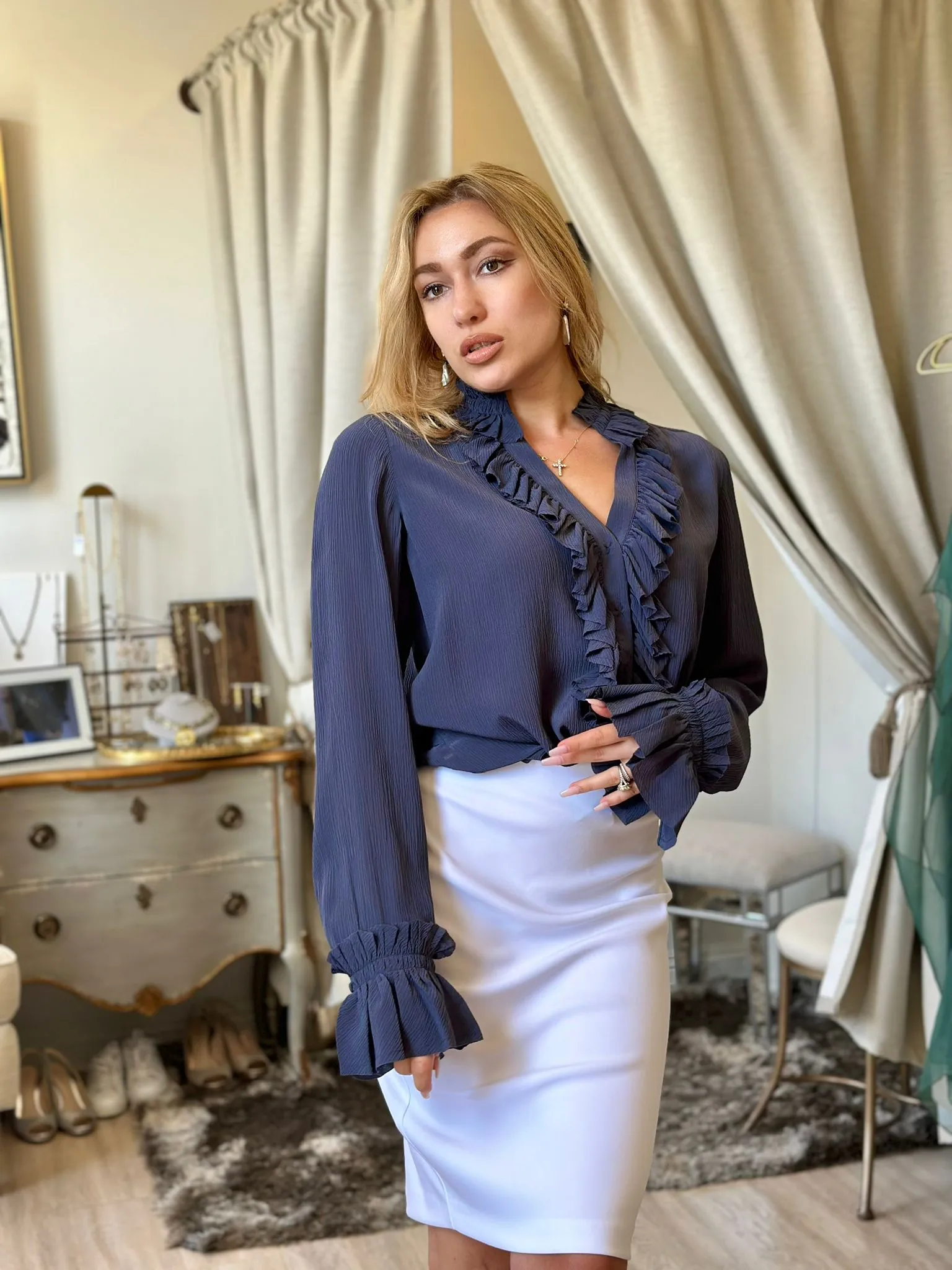 Go Silk Go Soiree in the City Blouse