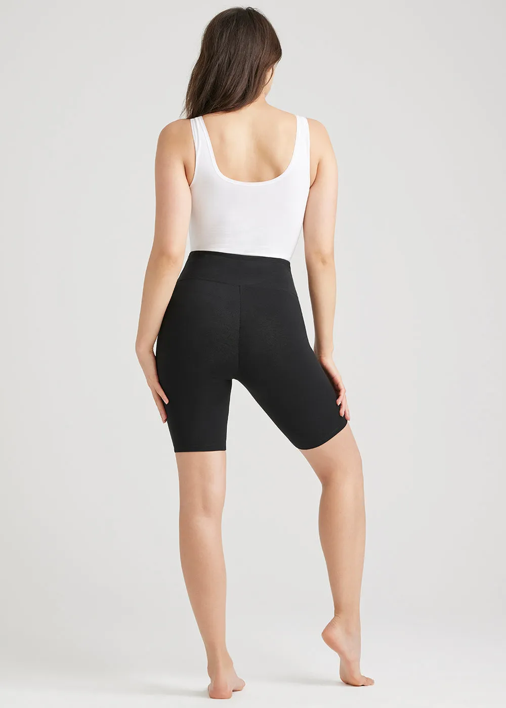 Mel Shaping Biker Short - Cotton Stretch