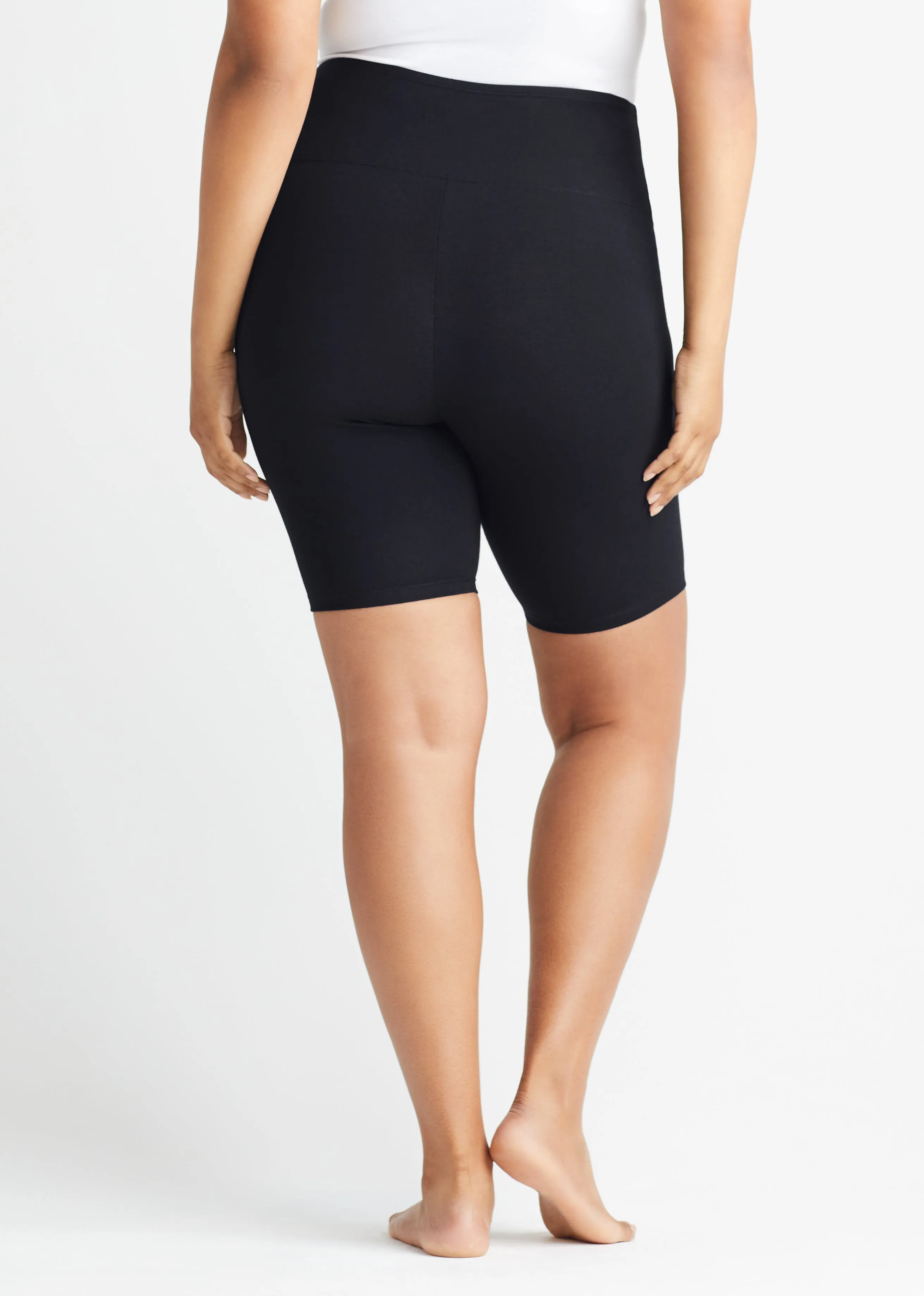 Mel Shaping Biker Short - Cotton Stretch