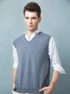 Men's 100% Mongolian Cashmere  Vest