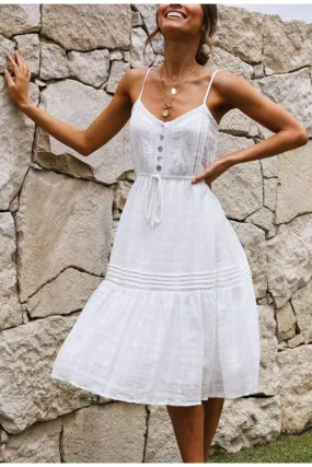 Missy White Midi Dress