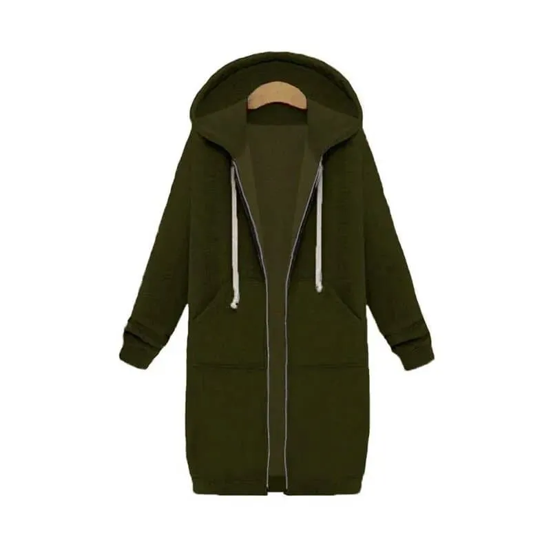 Oversized Hooded Sweatshirt for Women: Warm & Cozy Autumn/Winter Style