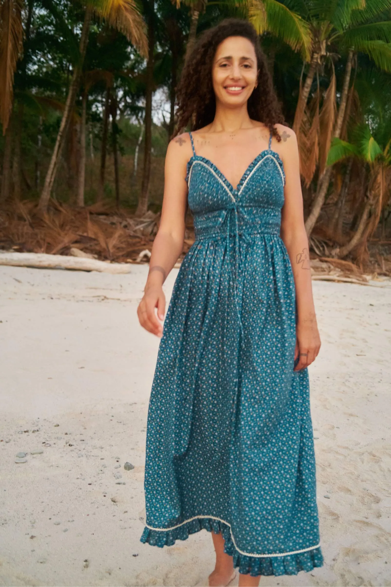 The Natasha Dress | Essence Blue