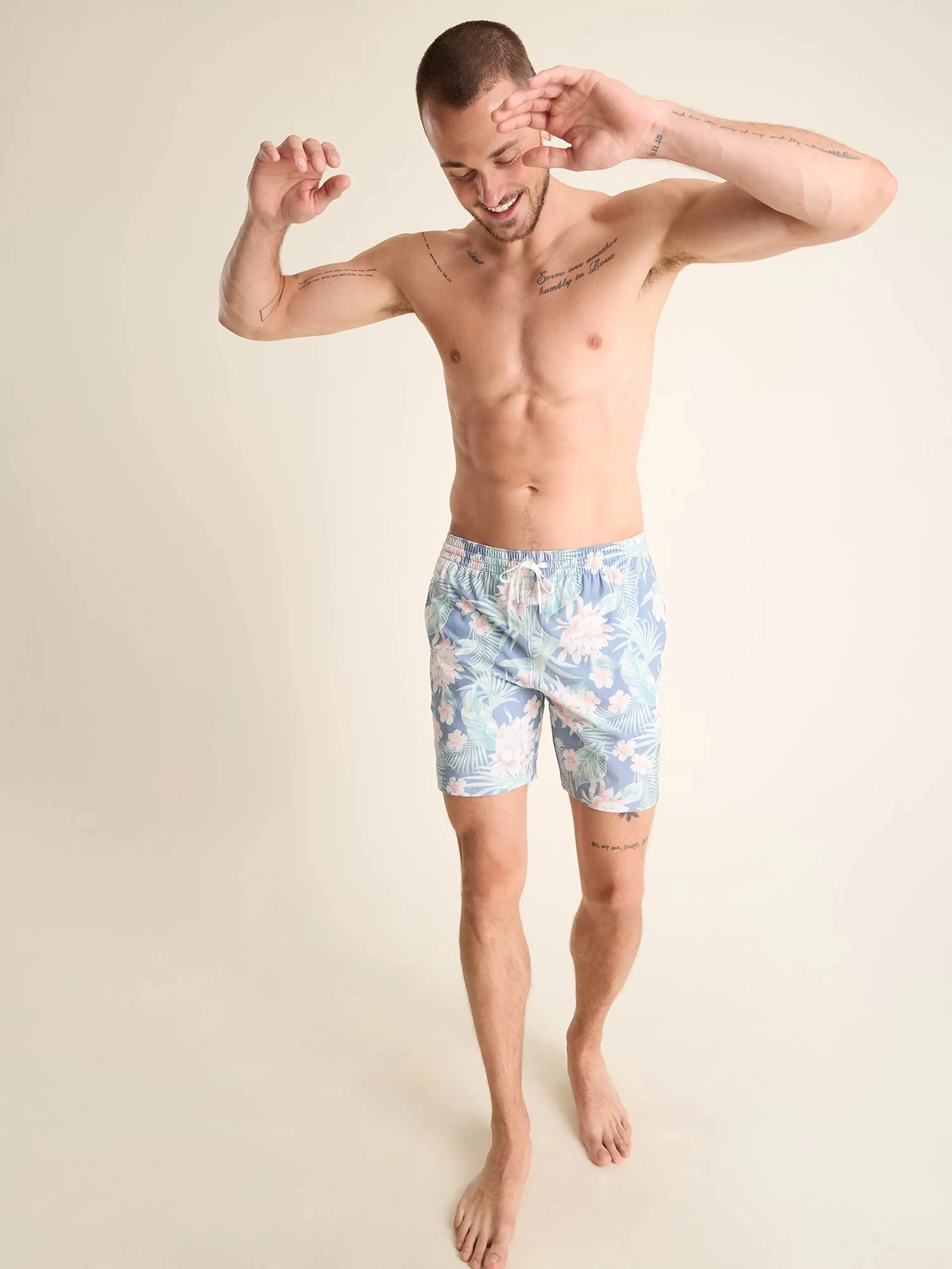 The Resort Wears 7" (Faded Classic Lined Swim Trunk)