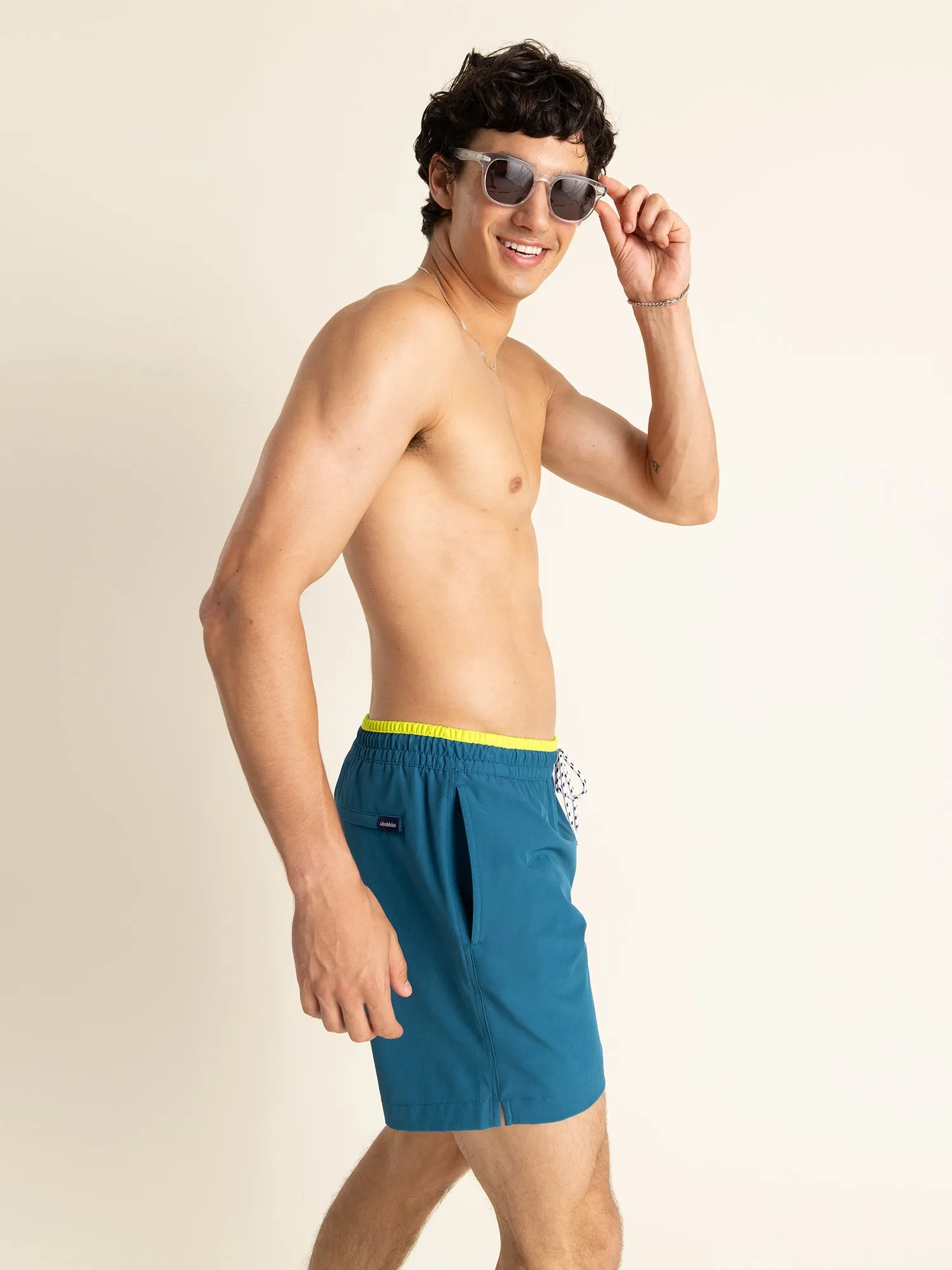 The Rip Tides 5.5" (Classic Lined Swim Trunk)