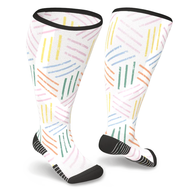 ZigZag Diabetic Compression Socks