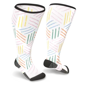 ZigZag Diabetic Compression Socks