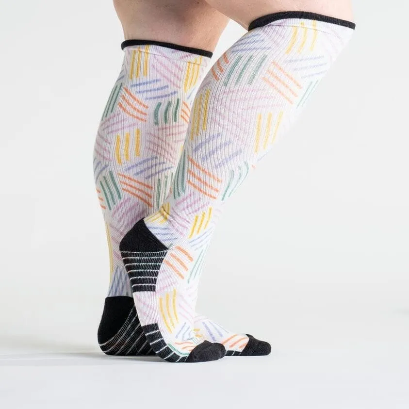 ZigZag Diabetic Compression Socks